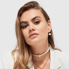 ARCHI PEARL EARRINGS - LARGE