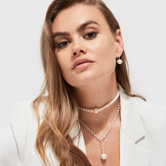 ARCHI PEARL EARRINGS - LARGE