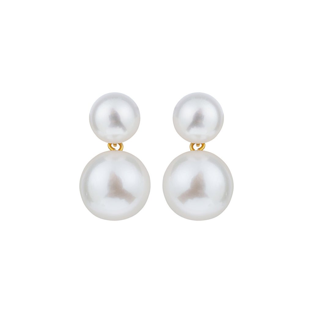DUET PEARL STUDS - DANGLE - X LARGE