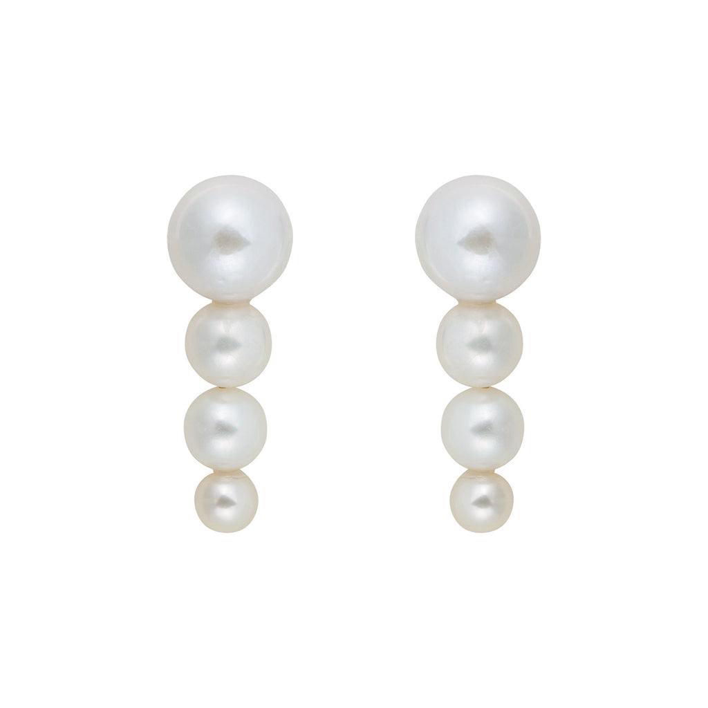 PLUVIA PEARL EARRINGS - SHORT