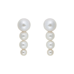 PLUVIA PEARL EARRINGS - SHORT