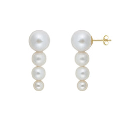 PLUVIA PEARL EARRINGS - SHORT