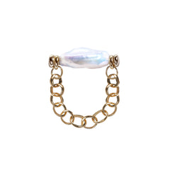 AURIA COIN PEARL RING