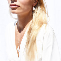 CORALIA BAROQUE PEARL DROP EARRINGS