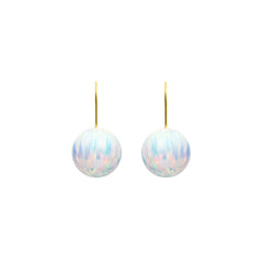 ICE OPAL HOOK EARRINGS | LARGE