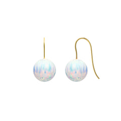 ICE OPAL HOOK EARRINGS | LARGE