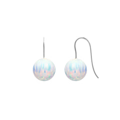 ICE OPAL HOOK EARRINGS | LARGE