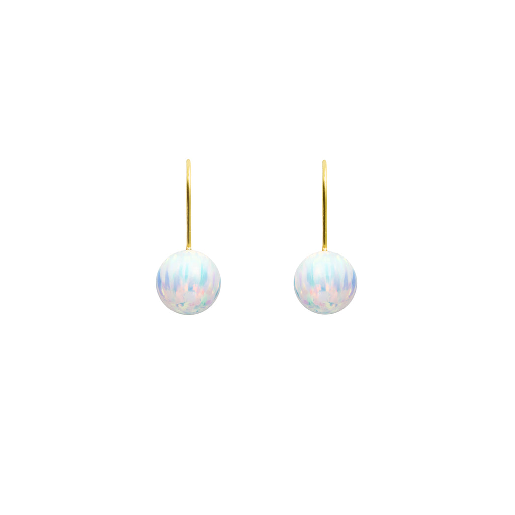 ICE OPAL HOOK EARRINGS | SMALL