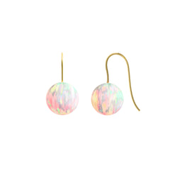 SUN OPAL HOOK EARRINGS | LARGE