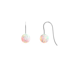 SUN OPAL HOOK EARRINGS | SMALL