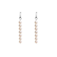 LINEA PEARL HOOP EARRINGS