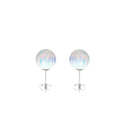 ICE OPAL STUD EARRINGS