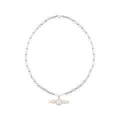 AETIA LINEA PEARL CHAIN NECKLACE