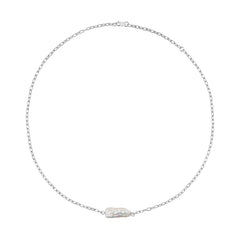 CORALIA LONG BAROQUE PEARL NECKLACE
