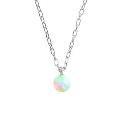 OPIA SEA OPAL PENDANT - SMALL