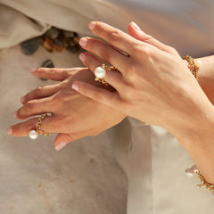 AURIA PEARL RING