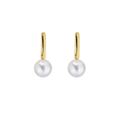 AETIS PEARL HOOP EARRINGS - FIXED - MEDIUM