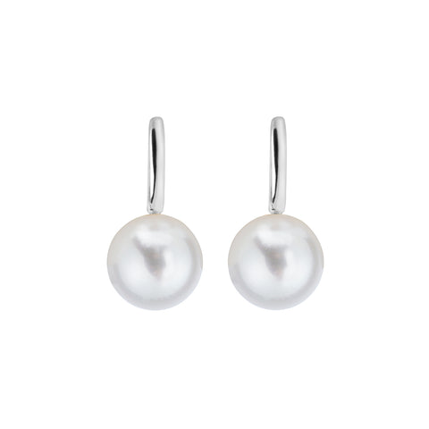 AETIS PEARL HOOP EARRINGS - FIXED - X LARGE