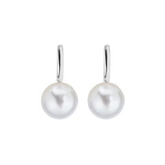AETIS PEARL HOOP EARRINGS - FIXED - X LARGE
