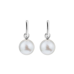 AETIA PEARL HOOP EARRINGS - X LARGE