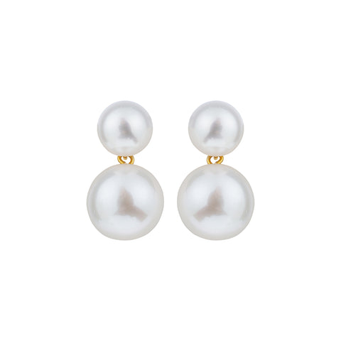 DUET PEARL STUDS - DANGLE - X LARGE