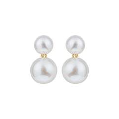 DUET PEARL STUDS - DANGLE - X LARGE