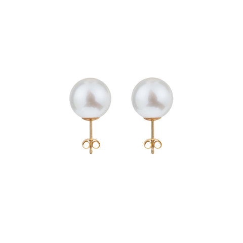 CLASSIC PEARL STUDS - LARGE