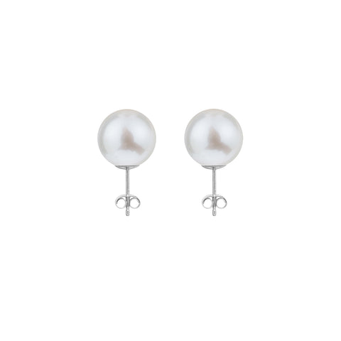 CLASSIC PEARL STUDS - LARGE