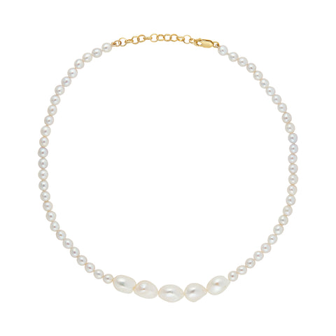 THALIA NUGGET PEARL NECKLACE