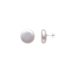 COIN PEARL STUDS