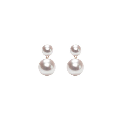 DUET  PEARL EARRINGS