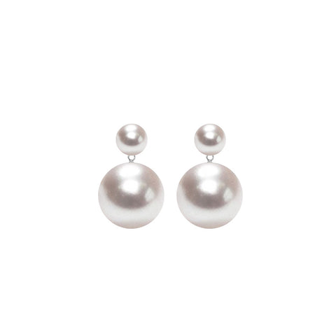 XXL DUET  PEARL EARRINGS