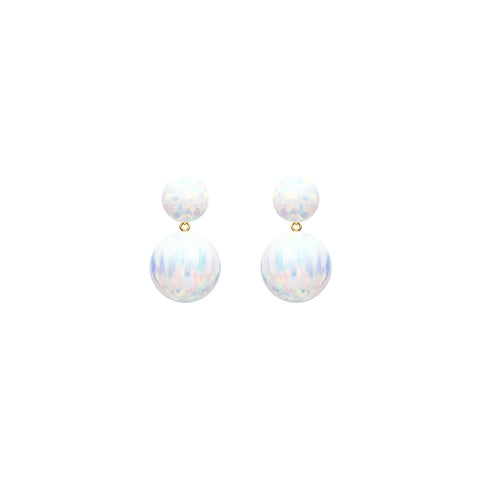 DUET ICE OPAL EARRINGS