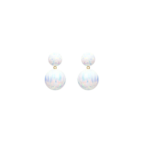 DUET ICE OPAL EARRINGS