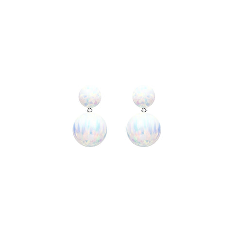DUET ICE OPAL EARRINGS