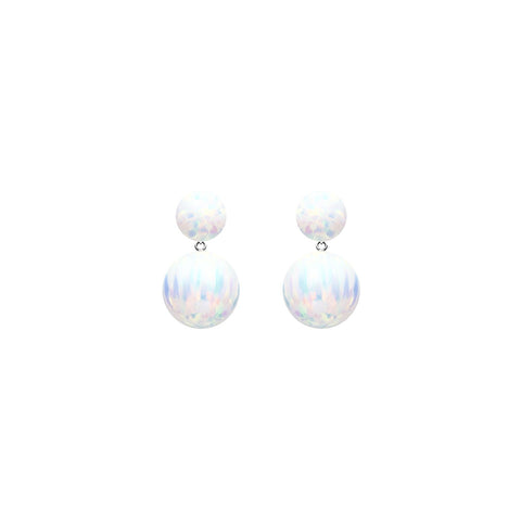 DUET ICE OPAL EARRINGS