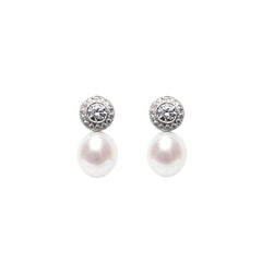 HALO PEARL EARRINGS