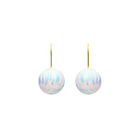 ICE OPAL HOOK EARRINGS | LARGE