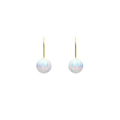 ICE OPAL HOOK EARRINGS | SMALL