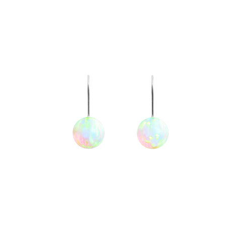 SEA OPAL HOOK EARRINGS | SMALL