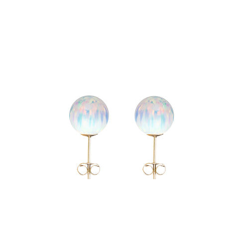 ICE OPAL STUD EARRINGS