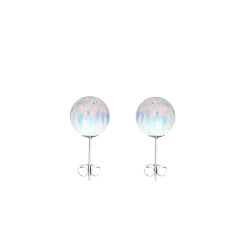 ICE OPAL STUD EARRINGS