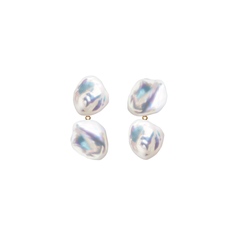 DUET MERMAIA KESHI PEARL EARRINGS