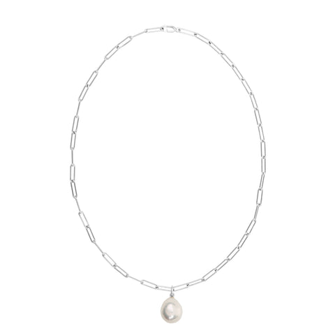 AETIA BAROQUE PEARL CHAIN NECKLACE