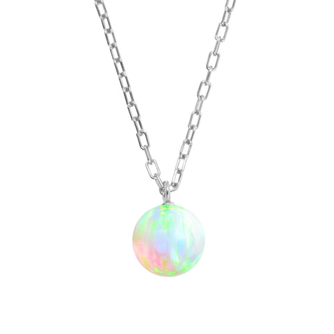 OPIA SEA OPAL PENDANT - LARGE