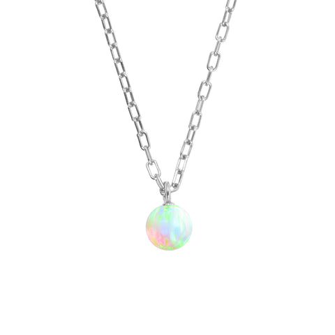 OPIA SEA OPAL PENDANT - SMALL