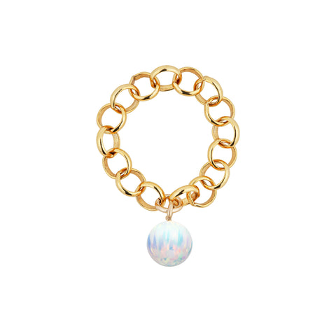 AELIA ICE OPAL CHAIN RING