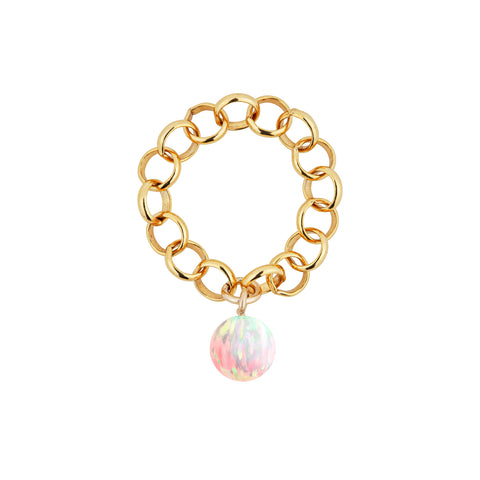 AELIA SUN OPAL CHAIN RING